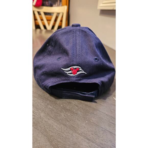 Disney Cruise Line Golf Hat Adult‎ Blue Edge Club Adjustable Cotton Mickey Cap - Picture 2 of 3